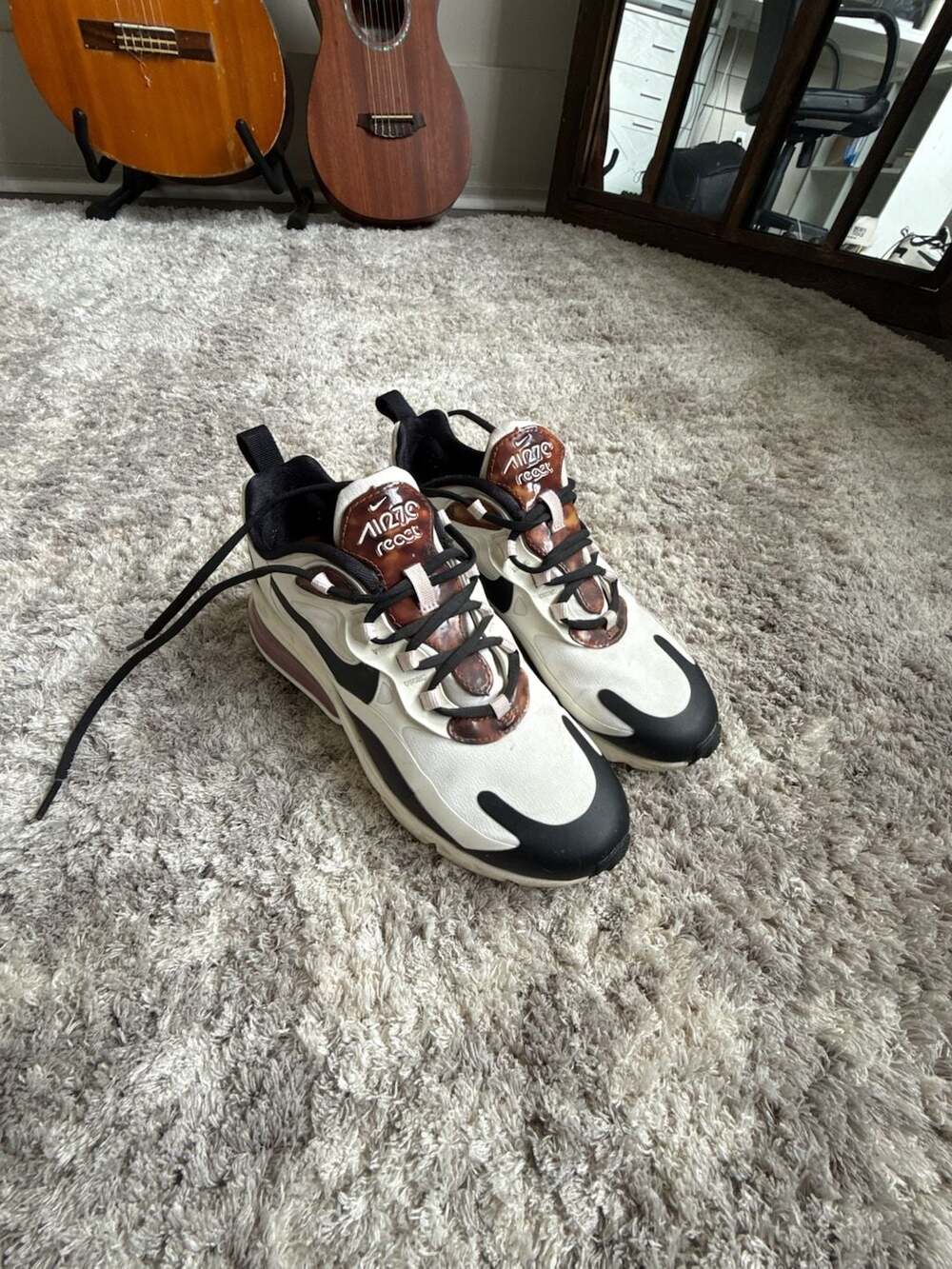Nike Air Max 270 React 'Tortoise Shell' Women's Sneakers CU4752-100